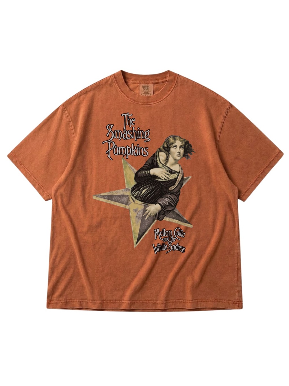 Comfort Colors Yam Smashing Pumpkins Graphic Tee